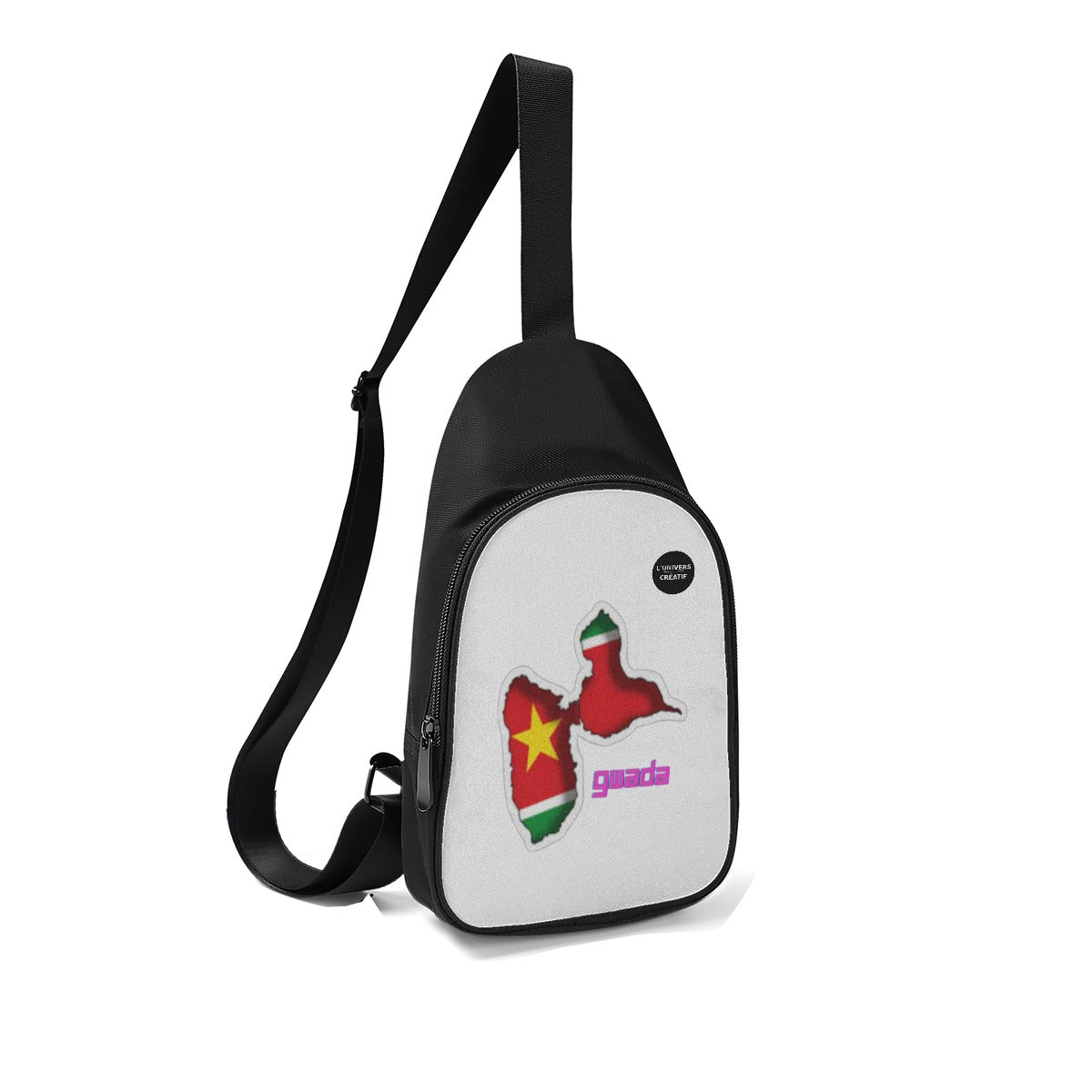 SACOCHE BANDOULIÈRE GUADELOUPE-L'Univers Créatif