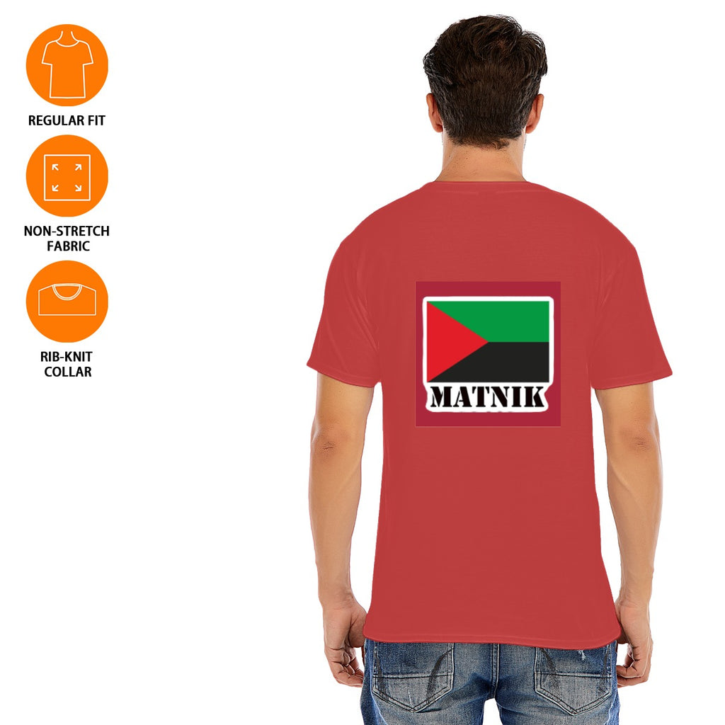✊🏾 T-shirt unisex  LUMINA SOPHIE Rouge - Héroïne Martiniquaise | MATNIK