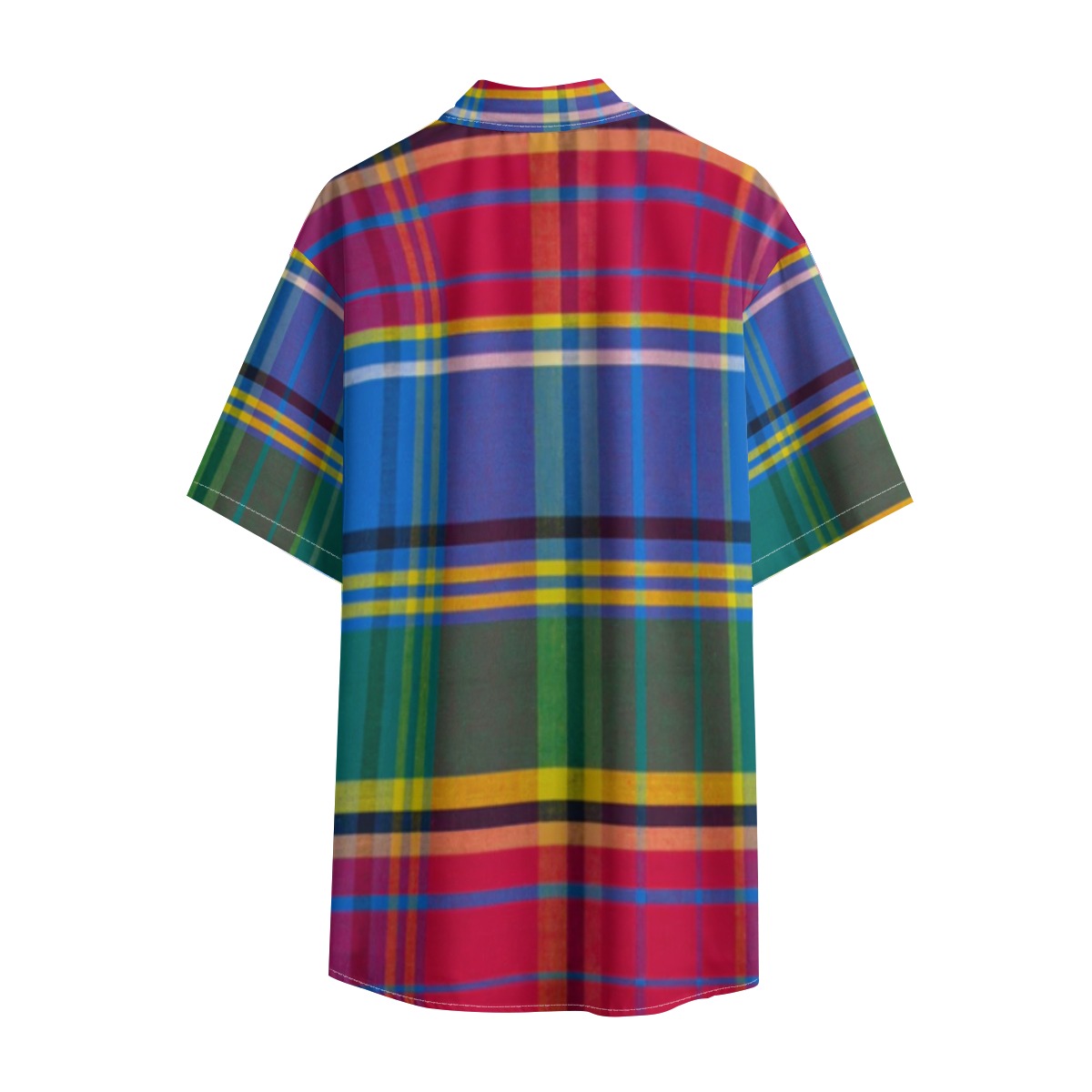👔 Chemise Madras Tropical Rainbow - Collection L'Univers Créatif